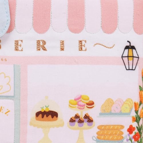 Hobby Gift Patisserie Sewing Box - color: Patisserie, size: 11.4 x 8.4 x 10"