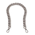 Xiazw Medium Size Fabulous Metal Shoulder Crossbody Purse Strap Replacement Bag Chain Accessories (18‘’, Silver) - color: Silver, size: 18 inches
