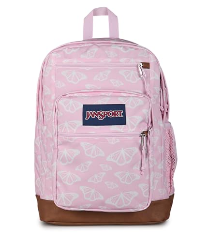 JanSport 34L Cool Backpack – 15-inch Laptop Sleeve, Flutter By Pink - color: Flutter By Pink Ice