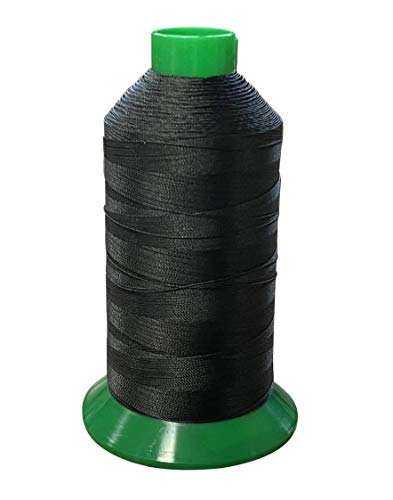 Serabond Bonded Polyester Thread 92 UV Resistant Heavy Duty Sewing Thread 8 oz Spool - Can Be Used On Home Sewing Machines (Bay Brown) - color: Bay Brown