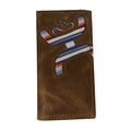 HOOEY Leather Men's Western Rodeo Wallet (Hands-Up - Sunset Serape) - color: Hands-Up - Sunset Serape
