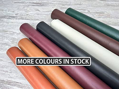 2 Pieces of Light Brown 14x20 Inch Genuine Leather Pieces Real Cowhide Full Grain Sheets for Crafting Leatherworking Leathercraft Repair Crafts Offcuts TPS13526 - color: 2 Pieces of 14x20 Inch (Light Brown)