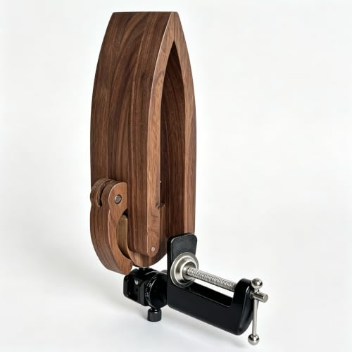 Walnut Stitching Pony 360° Rotation Table Horse Clamp for Leather Sewing - color: type 1