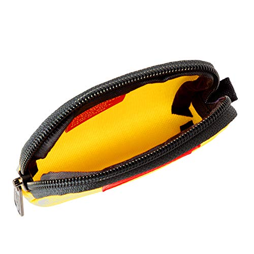 Manhattan Portage CORDURA® Coin Purse With Zipper Closure Pouch Eclectic Colors Credit Card ID Card Jewelry Keys Water Resistant Gift Everyday Carry - color: Mustard