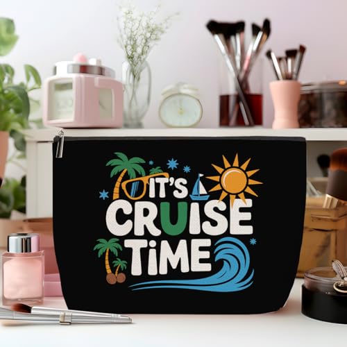 Cruise Vacation Makeup Bag Travel Essentials Organizer Cosmetic Bags - color: Multicolor 1437