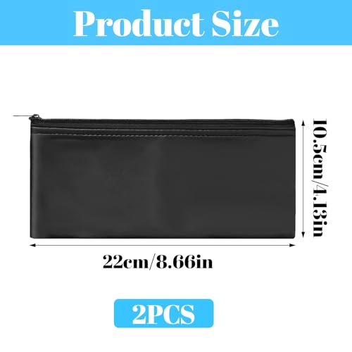Amabro 2Pcs Microphone Bag Shockproof Zip Case Travel Studio Mic Protector