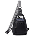 cakang Womens Sling Bag Crossbody Bags for Women Vegan Leather Sling Backpack Daypack Fanny Pack Crossbody Purse Travel - color: 3-black