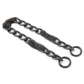 Yichain Classy Metal Tassels Bag Chains Purse Handles Shoulder Strap Replacement Charms Accessories (Black Small 17'') - color: Black Small 17''