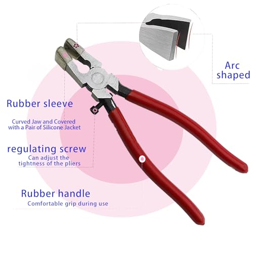 OFCOX Key Fob Hardware Set 50pcs 1 inch with Installation Pliers Tool for Wristlet Keychain Key Lanyard Making Supplies for Purse Straps Crafting DIY