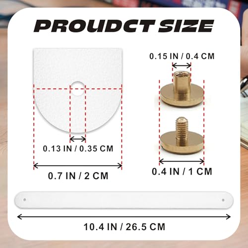 Mini Speaker Cabinet PU Leather Handles Strap, Small Bucket Strap Handheld Accessories, Replacement Handle for DIY Crocheted Bags, 10 Inches, White, 4 Pieces - color: White