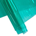 ONEART | 30 Gauge Leather Vinyl, Solid Color See-Through Waterproof Jelly Faux Leather for Women DIY Handbags Tote, 12" x 48" (Aquamarine) - color: Aquamarine