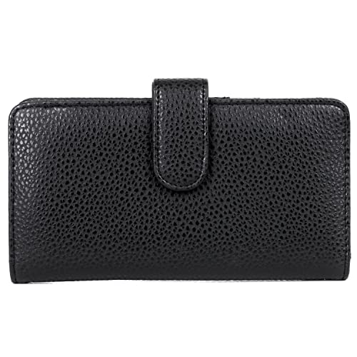 Julia Buxton Pebble Pik-Me-Up® Checkbook Keeper - color: Black