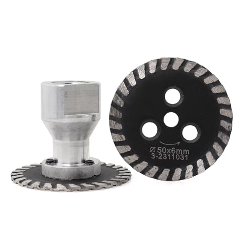 Engraving Cutting Disc Diamond Saw BIade with RemovabIe 5/8-11 FIange for DIY Stone Marble Granite - size: 50MM