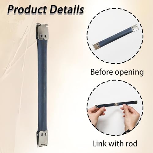 20 Pcs 4.72 Inch/120mm Metal Internal Flex Frame Kiss Clasp Purse Frame Coin Hinge Clip Hook for Handmade Wallet DIY Handbag Bag Coin Purse - color: 4.72 Inch/120mm