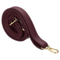 uxcell Leather Purse Strap Replacement Crossbody, 27.6-51.2 Inch Adjustable Bag Strap Purse Straps for Women Crossbody Bags Shoulder Bag Handbag, Burgundy - color: Burgundy
