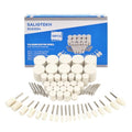 110PCS Polishing Buffing Wheel for Dremel Polishing Kit | Polishing Wheel for Dremel Tool Accessories, with 1/8" Shank Jewelry Metal Buffing Wheels