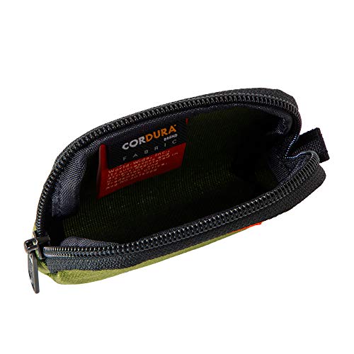 Manhattan Portage CORDURA® Coin Purse With Zipper Closure Pouch Eclectic Colors Credit Card ID Card Jewelry Keys Water Resistant Gift Everyday Carry - color: Olive