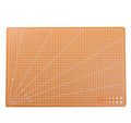 New A3 Double Side Craft Cutting Mat Cutting Board Sewing Pad Artist Carving Tools Handmade Crafts DIY Props (Yellow) - color: Yellow
