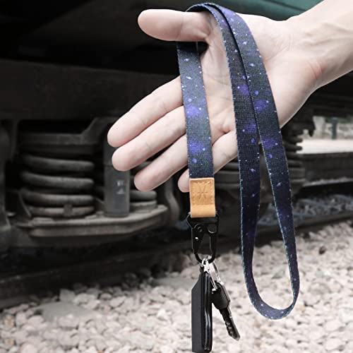 Cool Lanyards,Neck Strap for Keys Wallet and ID Badge,Key Chain Holder - color: Star Anchor