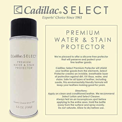 Cadillac Select Premium Leather Care Kit | Includes Cleaner, Lotion Conditioner & Water & Stain Protector