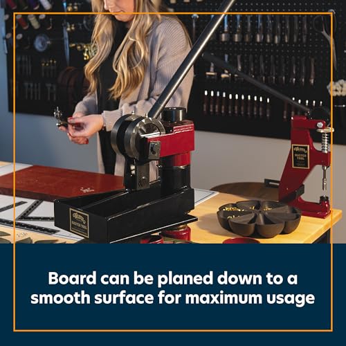 Weaver Leather Supply Leather Punch Pad, Durable Plastic Planable Chopping Block for Cutting, Punching and More, Professional Leather Crafting Tools