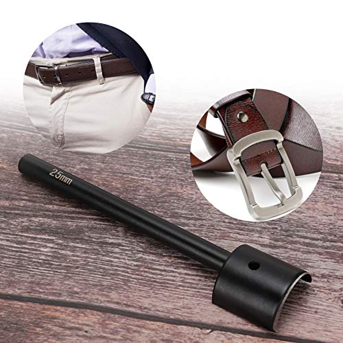 Leather Semicircle Punch,Half Round Leather Punch Cutter 1/2 Arch Semicircle Leather Puncher Belt Puncher Leather Hole Punch Tool for Handmade DIY Leather Craft (25mm) - size: 25mm