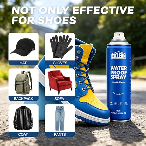 LEHOM 15.55 OZ Shoe Protector Spray, Rain&Stain Nano Repellent for Sneaker