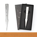 WUTA Leather Chisel All-Polished Die-Steel Puncher French Style Pricking Iron Sharp Leather Punching (Obverse, 2.07 mm 2Teeth) - color: Obverse, size: 2.07 mm 2Teeth