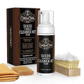 Care & Cool Suede & Nubuck Foam Cleaner Kit, Hog Brush, Eraser & Cloth | Penetrates Pores to Lift Dirt & Grime, Preserves Natural Look & Texture, No Harsh Chemicals, For Leather, Canvas & Knitwear - style: Foam Kit