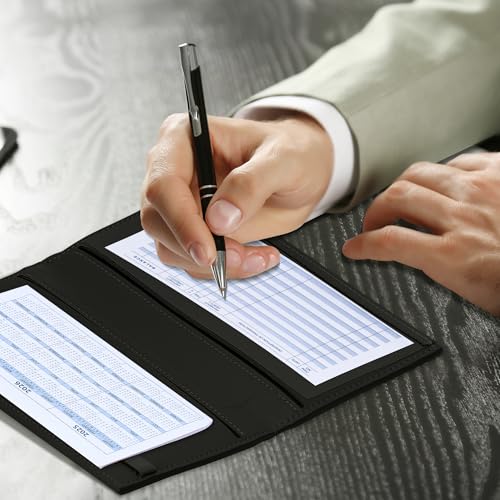 Airkit Nocturnal Garden Checkbook Cover for Personal, PU Leather for Women | Check Book Holder, with Elastic Band, Pen Holder & Transparent PVC Divider for Duplicate Checks - color: Nocturnal Garden