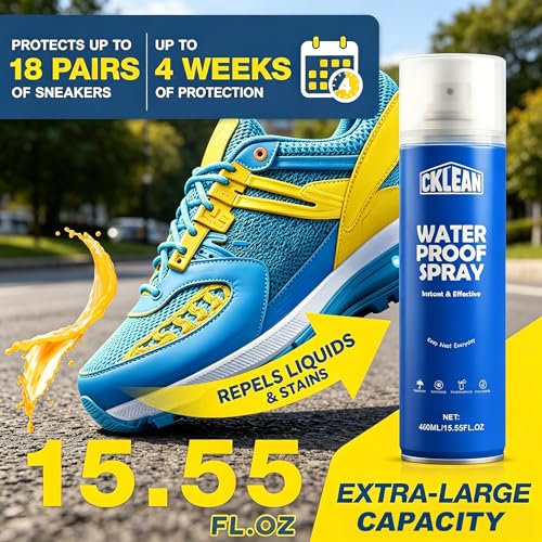 LEHOM 15.55 OZ Shoe Protector Spray, Rain&Stain Nano Repellent for Sneaker