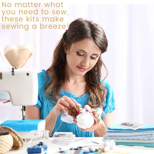 Knitgrip 72 Boxes Travel Sewing Kit Mini Sewing Kits Bulk Portable Pocket Sewings Supplies Accessories DIY with Needle Thread Buttons Scissors for Adults Teen Beginner Mom Grandma Women Gifts