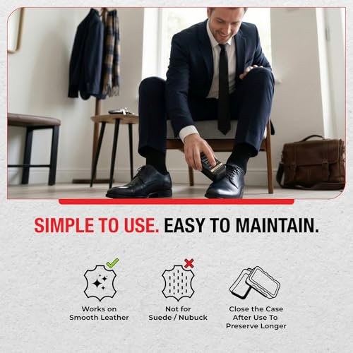 JobSite Instant Express Leather Boot & Shoe Shine Sponge - Brown - 2 Pack - color: Brown - 2 Pack