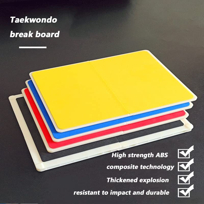 OYSTERBOY Taekwondo Rebreakable Punch Training Performance Breaking Board Reusable - color: Black - Professional