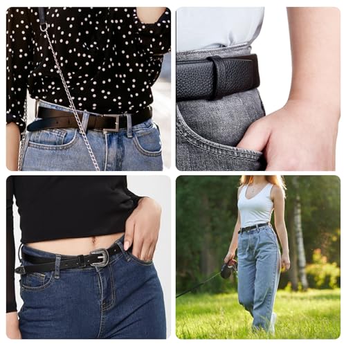 7 Pcs Loop Keeper, Cowhide Leather Loop Keeper, Belt Accessoriesr