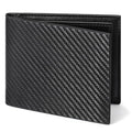 Wallet for Men Leather RFID Blocking Bifold Stylish Wallet Minimalist Front Pocket Large Capacity - color: A-Black