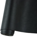Smooth Solid Color Faux Leather Sheets Roll 12"X53" (30cmX135cm),Very Suitable for Making Crafts, Leather Earrings, Bows,Sewing (Black) - color: Black