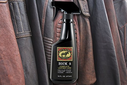 Bickmore Leather Cleaner & Conditioner 16 oz Spray 2-Pack | Complete Care That Won't Darken, Safe on Apparel, Furniture, Auto Interiors & Bags