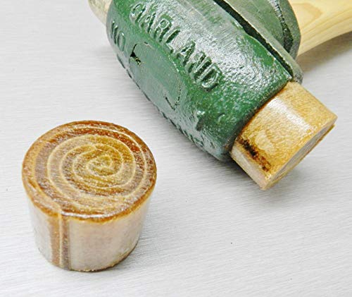 Split Head Hammer Rawhide Mallet Face Replacement Set 1-1/2" # 21002 Garland 2PC