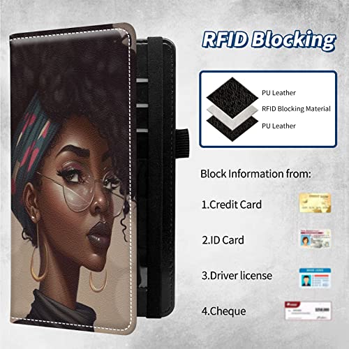 Checkbook Covers for Personal Checkbook Duplicate Checks RFID Blocking Checkbook Cover for Women Men with Elastic Strap Card Slots Pen Holder - Balck Girls - color: Balck Girls
