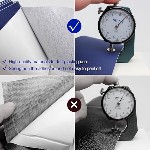 Leather Repair Tape, 3x60 inch, Beige, Self-Adhesive Leather Patch for Furniture, Car Seat Repair, Couch Repair - color: Beige, size: 3x60inch