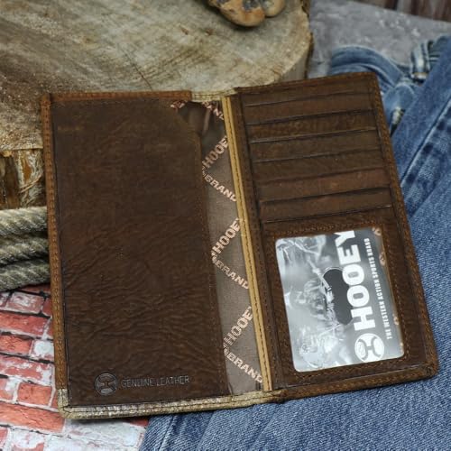 HOOEY Chisholm Tricolor Western Corner Rodeo Wallet (Tricolor) - color: Chisholm -- Tricolor