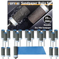 Sanding Drums Sandpaper Sticks Set for Rotary Tool with 1/8 Inch Shank (2500 Grit) - size: 2500 Grit