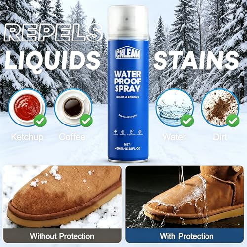 LEHOM 15.55 OZ Shoe Protector Spray, Rain&Stain Nano Repellent for Sneaker