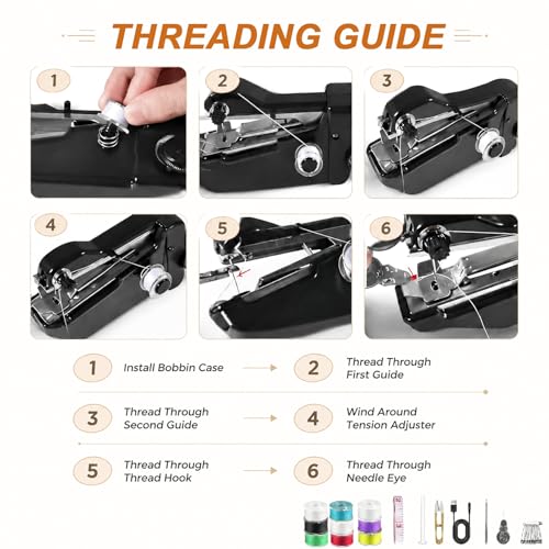 Handheld Sewing Machine for Adults Mini Portable Sewing Machine Beginners