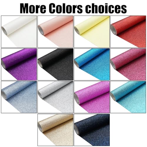 Navy 11.8X 53 Inch (30 x 135 cm) Sparkly Superfine Glitter Leather Rolls Shiny Faux Fabric Canvas Perfect for Craft DIY Handmade Projects Patchwork Bow Earring Craft Key Chain - color: Navy