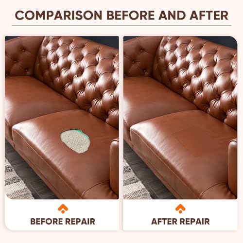 Leather Repair Tape,16 x 30 Inches Self Adhesive Leather Repair Patch，Leather Repair Kit for Furniture，Couches,Car Seats,Cabinets,Handbags(Black) - color: Black, size: 16″x 30″