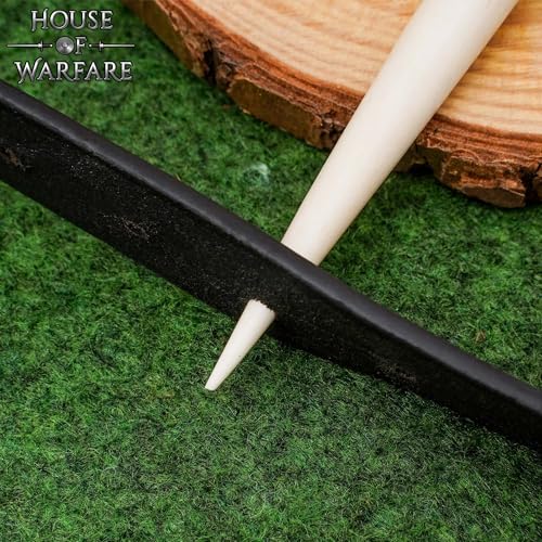 Medieval Handcrafted Genuine Bone Awl- 10 cm | Natural Piercing Tool for Leather, Clothing & Craftwork | Traditional Viking & Reenactment Sewing Accessory (1)