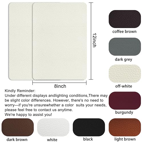 Self Adhesive Leather Repair Patch,8x12 inch Vinyl Repair Kit,Leather Repair Kit for Furniture,Car Seat,Couch,Office Chair,2 Pcs Beige - color: Beige, size: 8*12inch