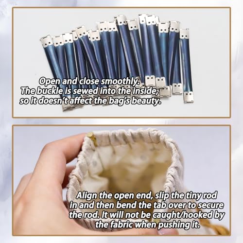20 Pcs 4.72 Inch/120mm Metal Internal Flex Frame Kiss Clasp Purse Frame Coin Hinge Clip Hook for Handmade Wallet DIY Handbag Bag Coin Purse - color: 4.72 Inch/120mm